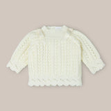 Sweater Geranium wool baby