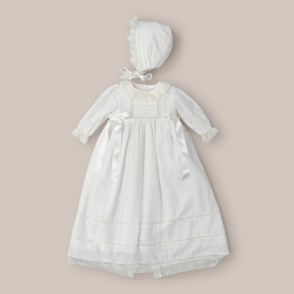 Long Baby Dress with  Bonnet Ferrer