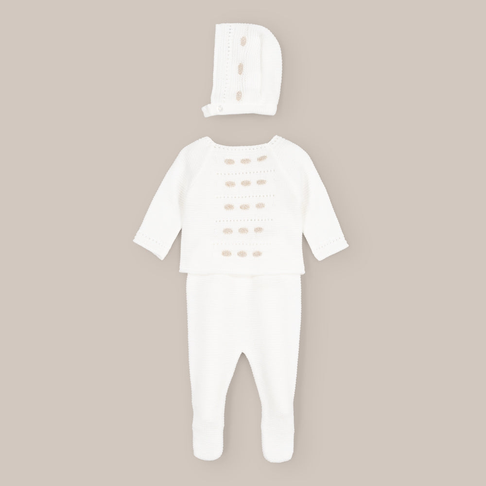 Conjunto Punto Bebé Olivo