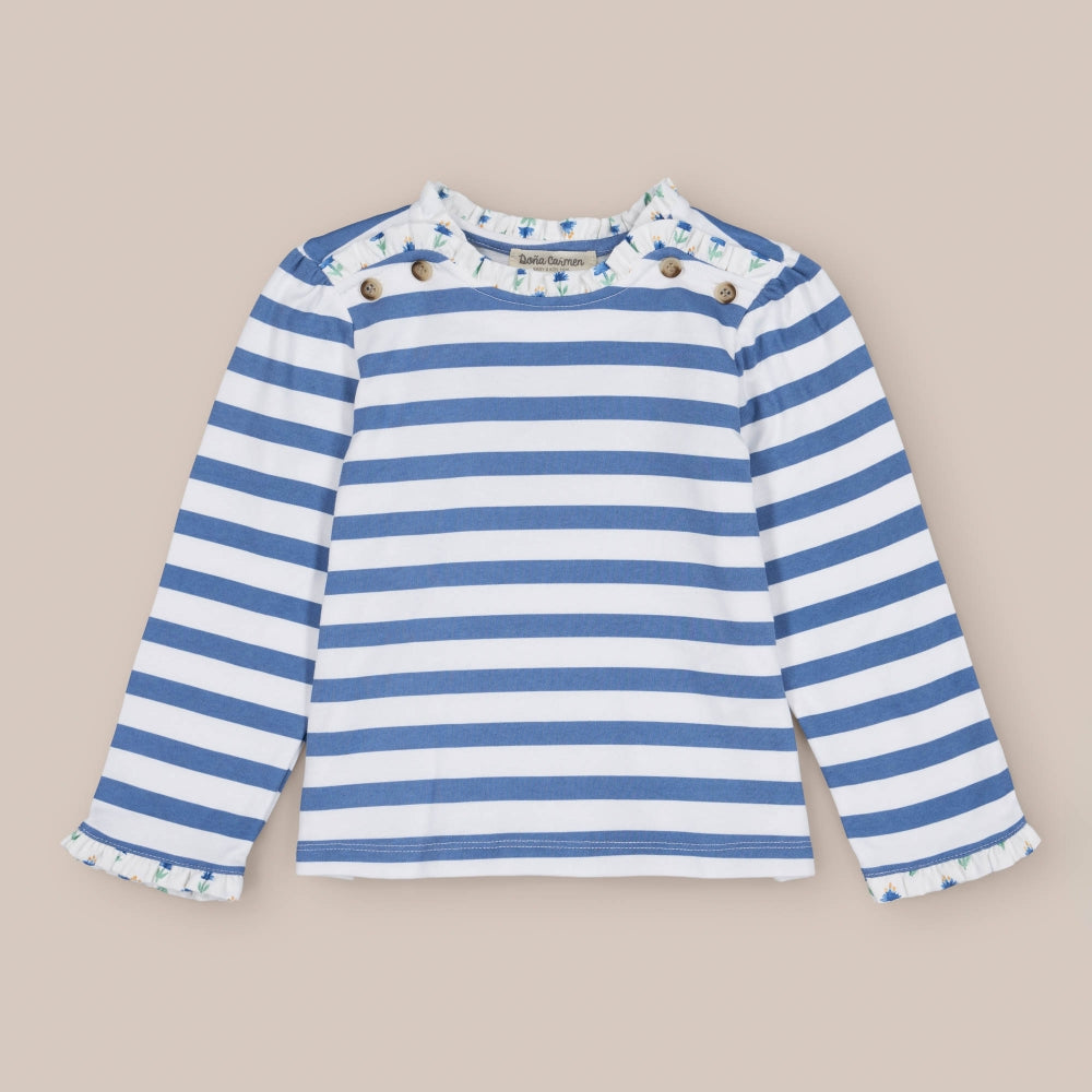 Blusa Algodón Volante Goa