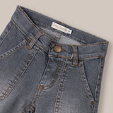 Pantalon Vaquero Niña Ancho Denim