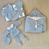 Conjunto Bebé 4Piezas Cruzado