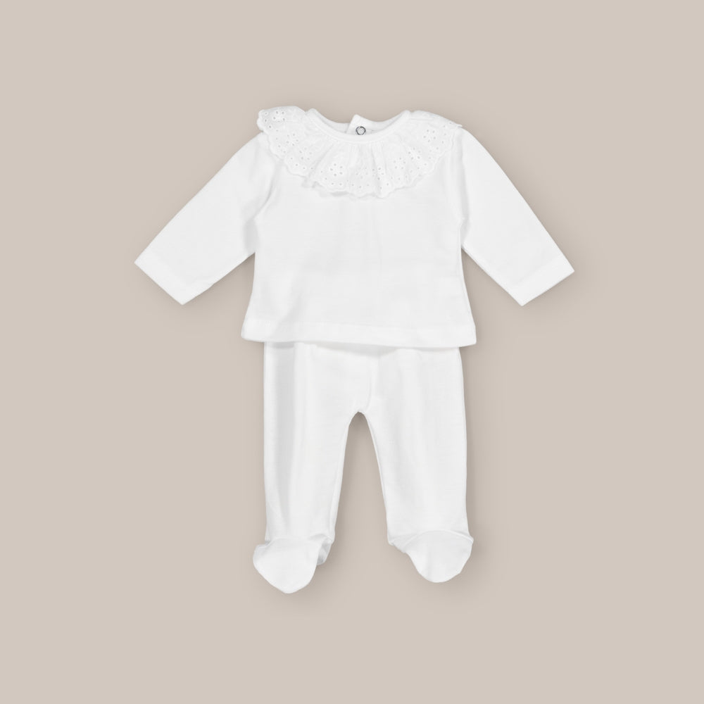 Baby Piqué Gaiter Set