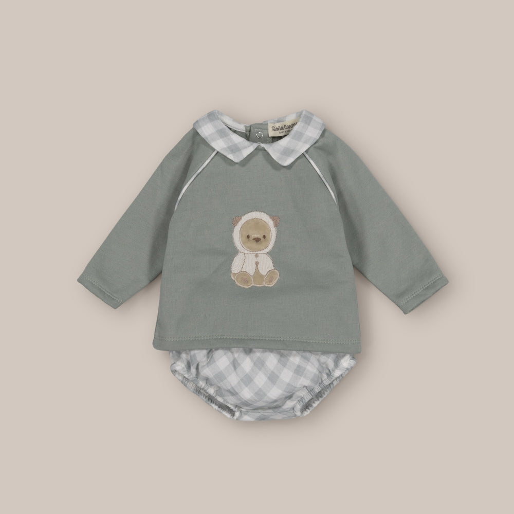 Conjunto Algodón Pardo