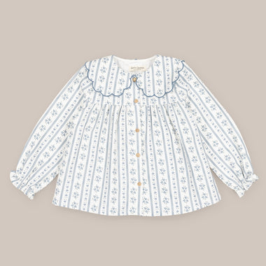 Blusa Niña Cuello Costa