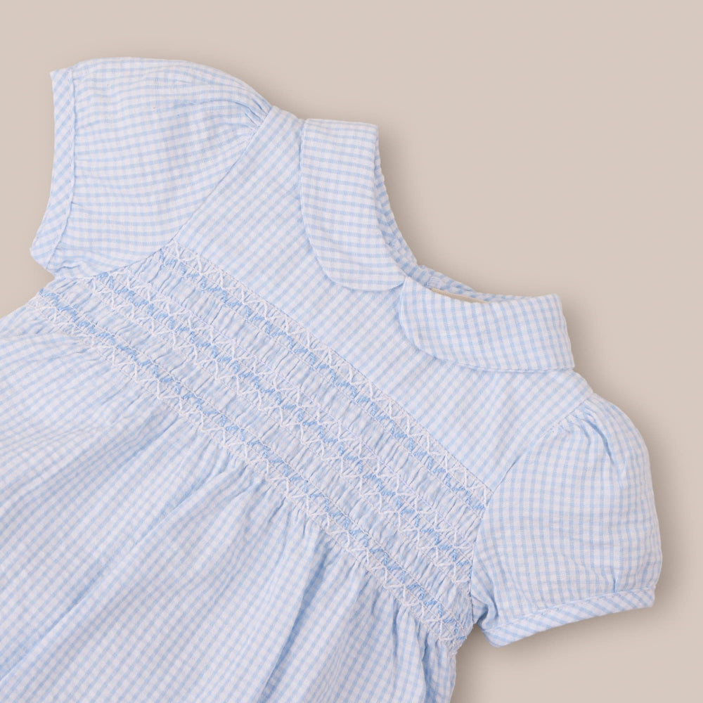 Pagliaccetti Vichy blu