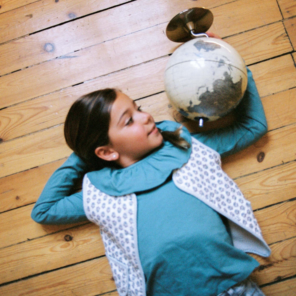 Gilet Ragazza botanica