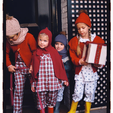 pigiami Ragazza Volantino Scozia