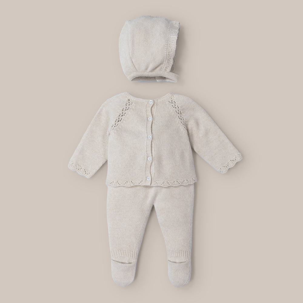 Conjunto Punto Bebé Cash Piedra