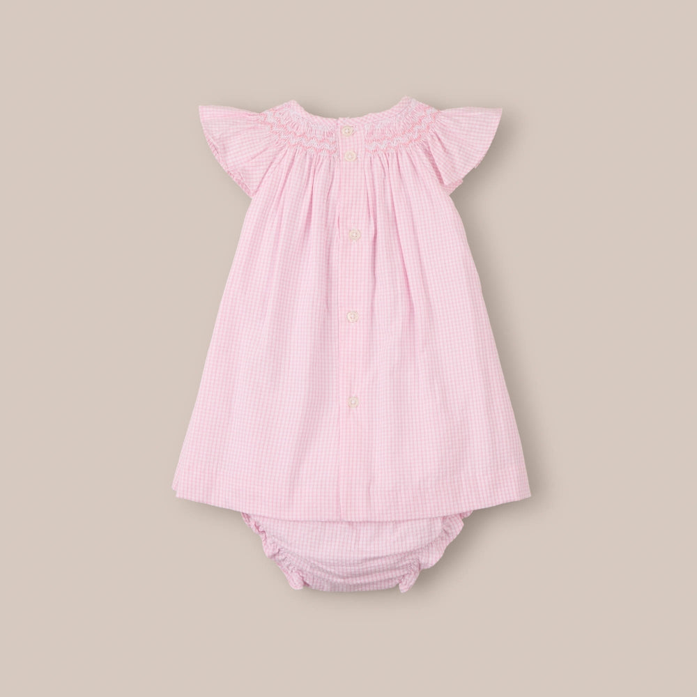 Baby dress set Smock Nymphea