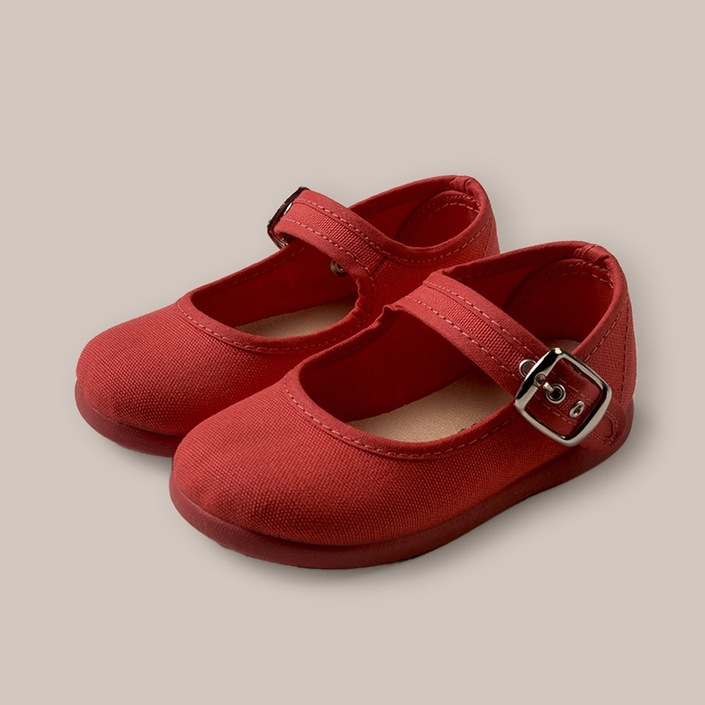 Mercedita Niña Canvas Hebilla