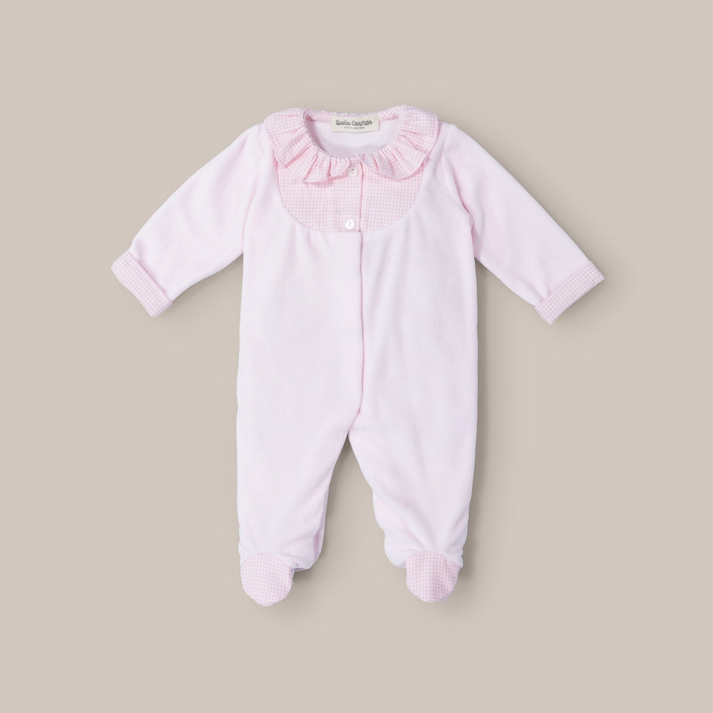 Babygrow Teddy Rosa