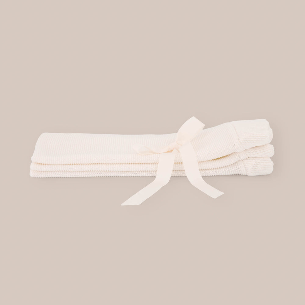 Baby shawl Perlé Basic Ruffle