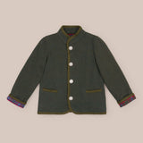 Chaqueton Austriaco Niño Cuadro Lanoso