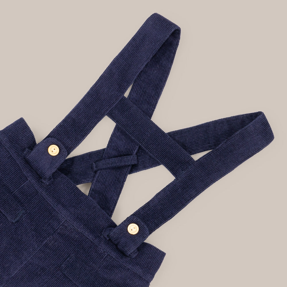 Pantalon Niño Trabillas Pana Marino