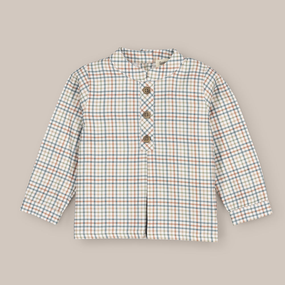 Baby shirt Loden
