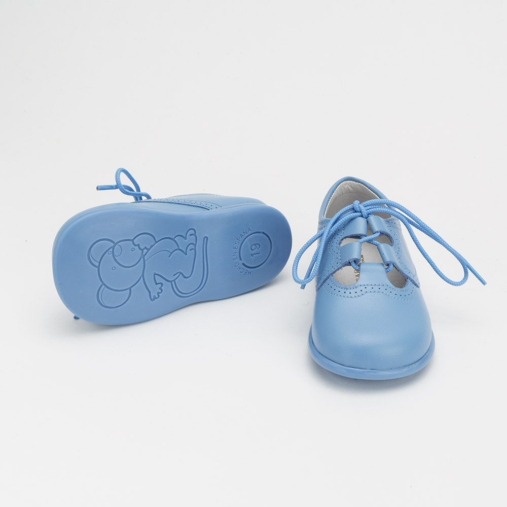 English leather shoe with sole