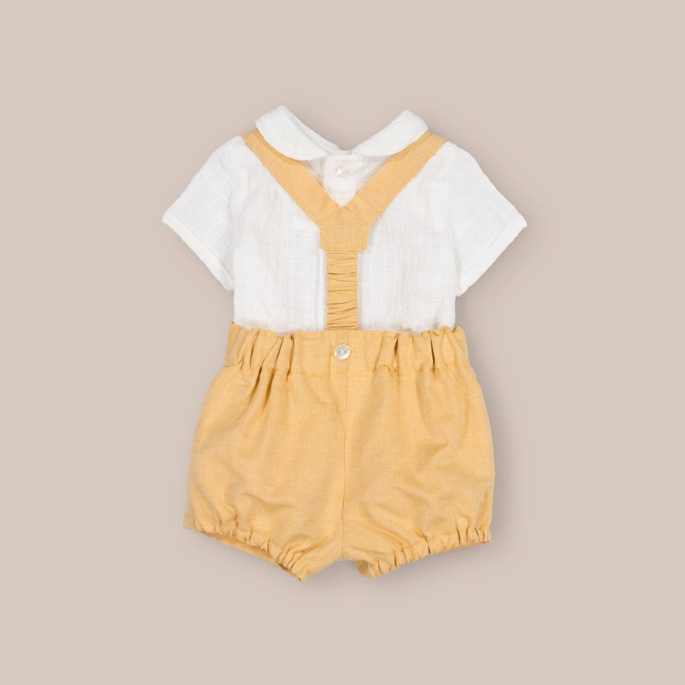 Conjunto Pantalón Tirante Maíz