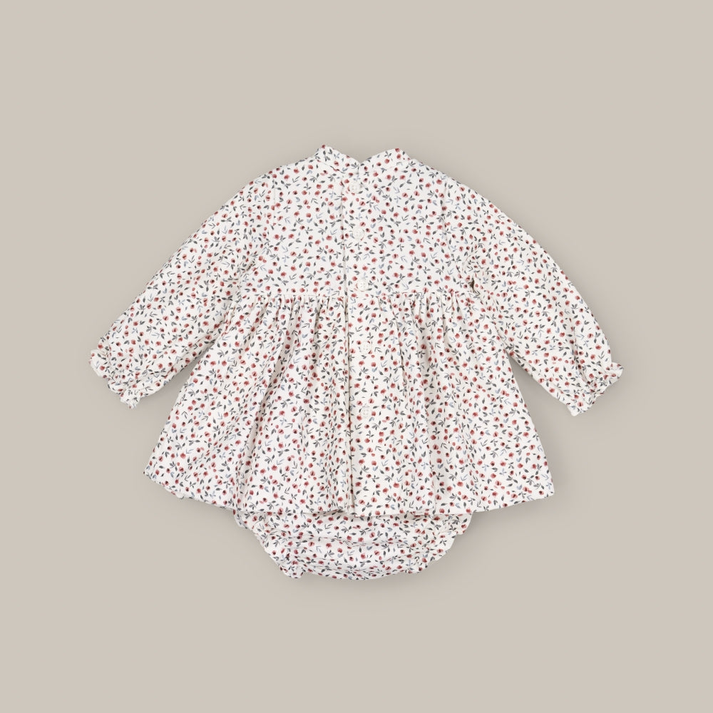 baby dress set Smock Minirose