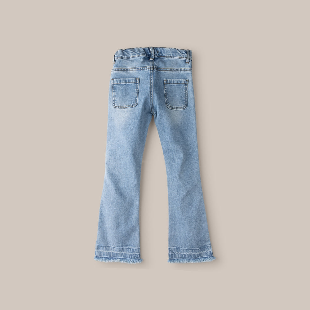 Pantalon Vaquero Para Niña Campana