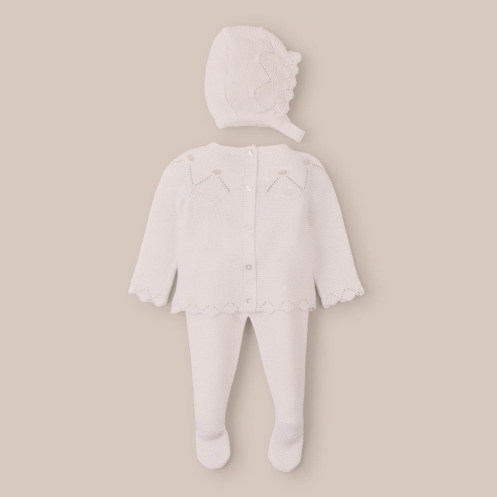 Schweizer Baby-Strickset