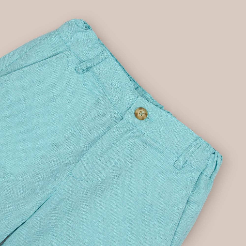 Bermuda Lino Turquoise