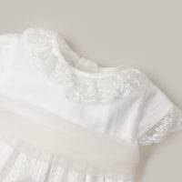 Christening skirt with Alma Capota