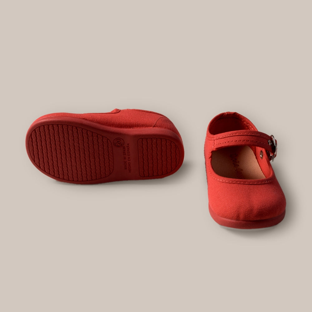 Mercedita Niña Canvas Hebilla