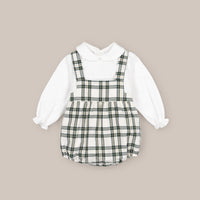 conjunto Jardineira  Lurex