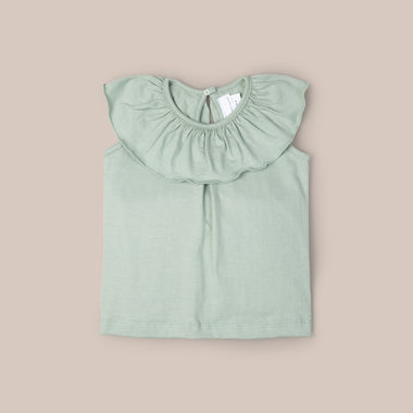 Blusa Niña Algodón Cuello