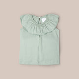Blusa Niña Algodón Cuello