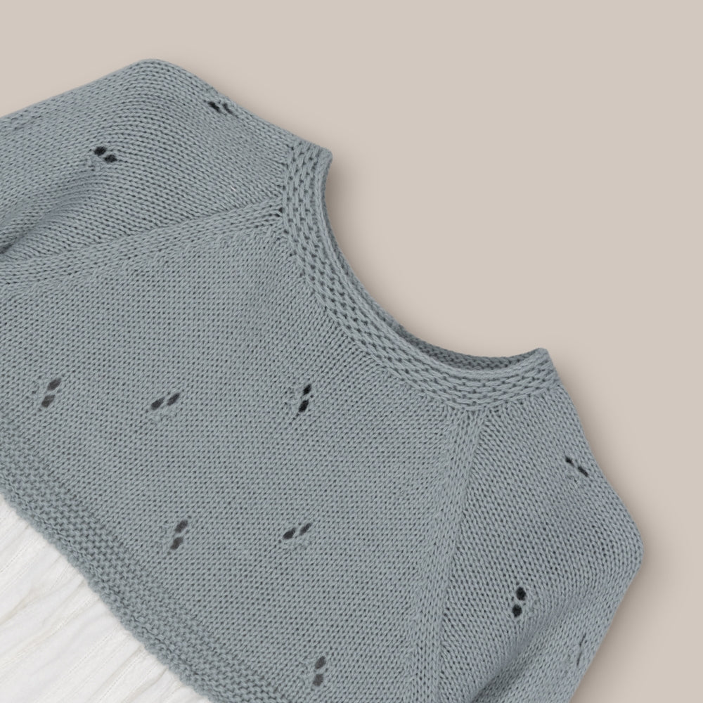 Ensemble robe et culotte pour bébé  saule