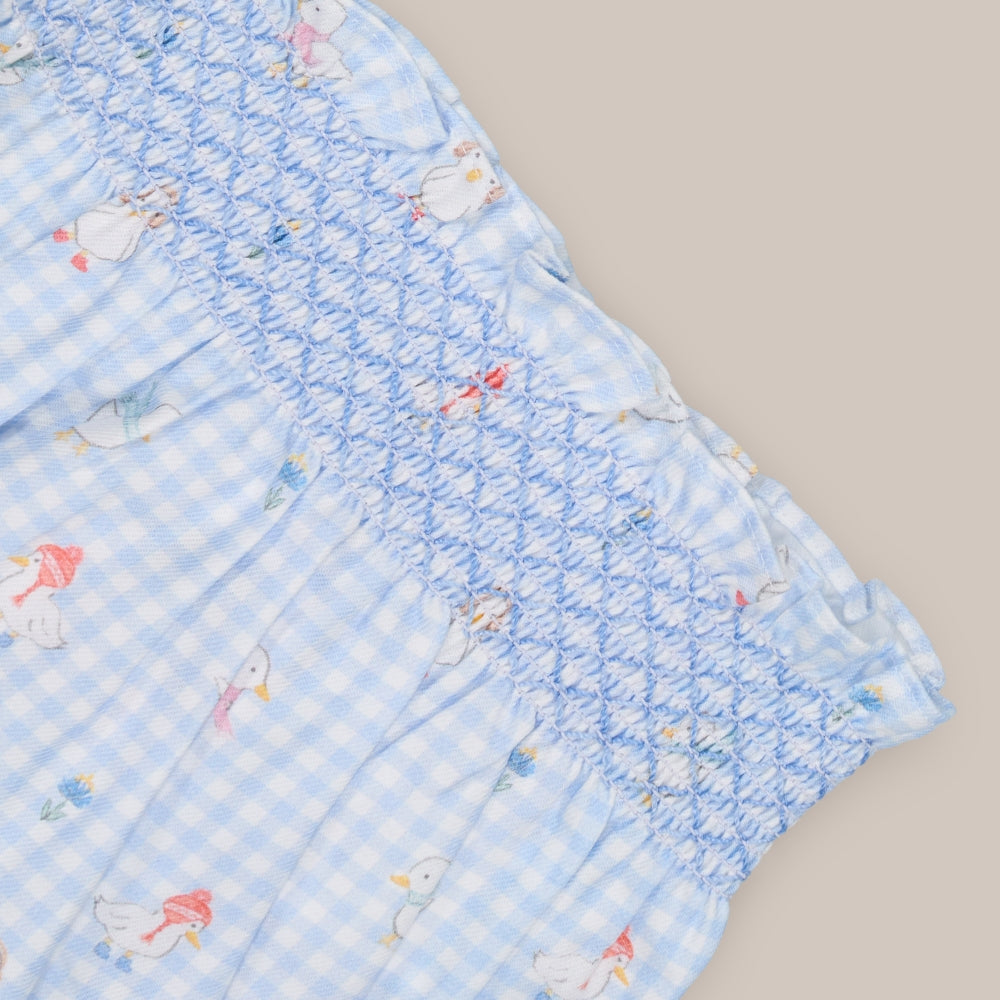 Baby bloomer Smock Ducklings