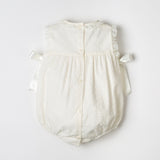romper Silk christening