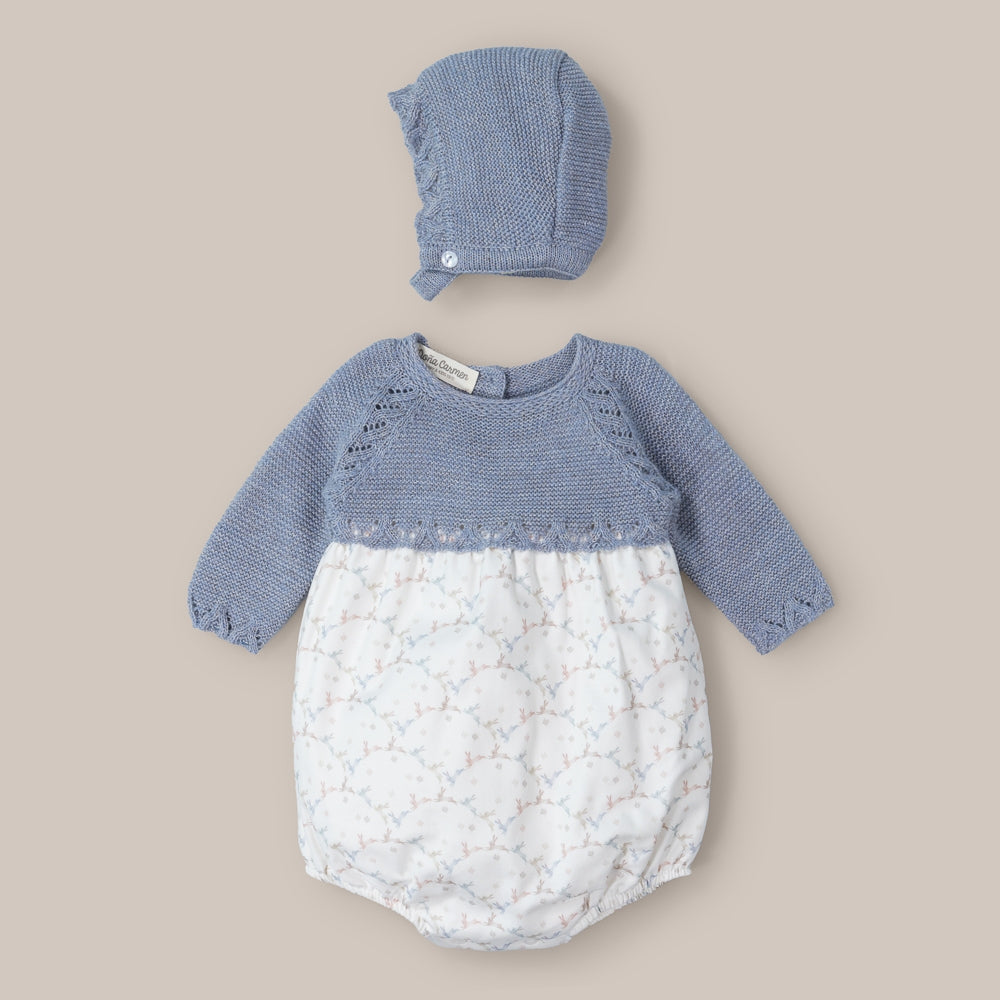 Pelele Pelele Bebé Con Capota Liebre