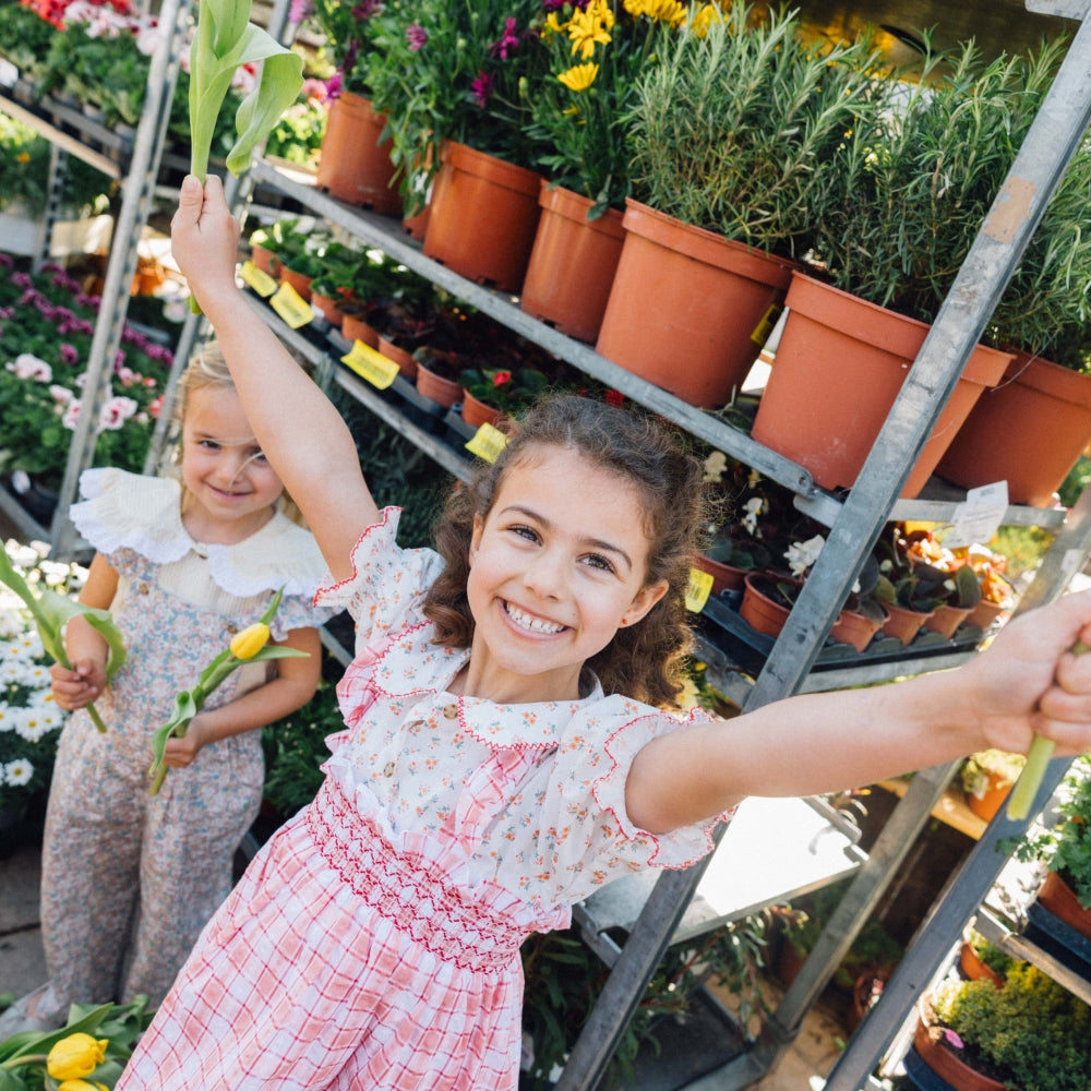 Blouse Fleur de Grenade Fille