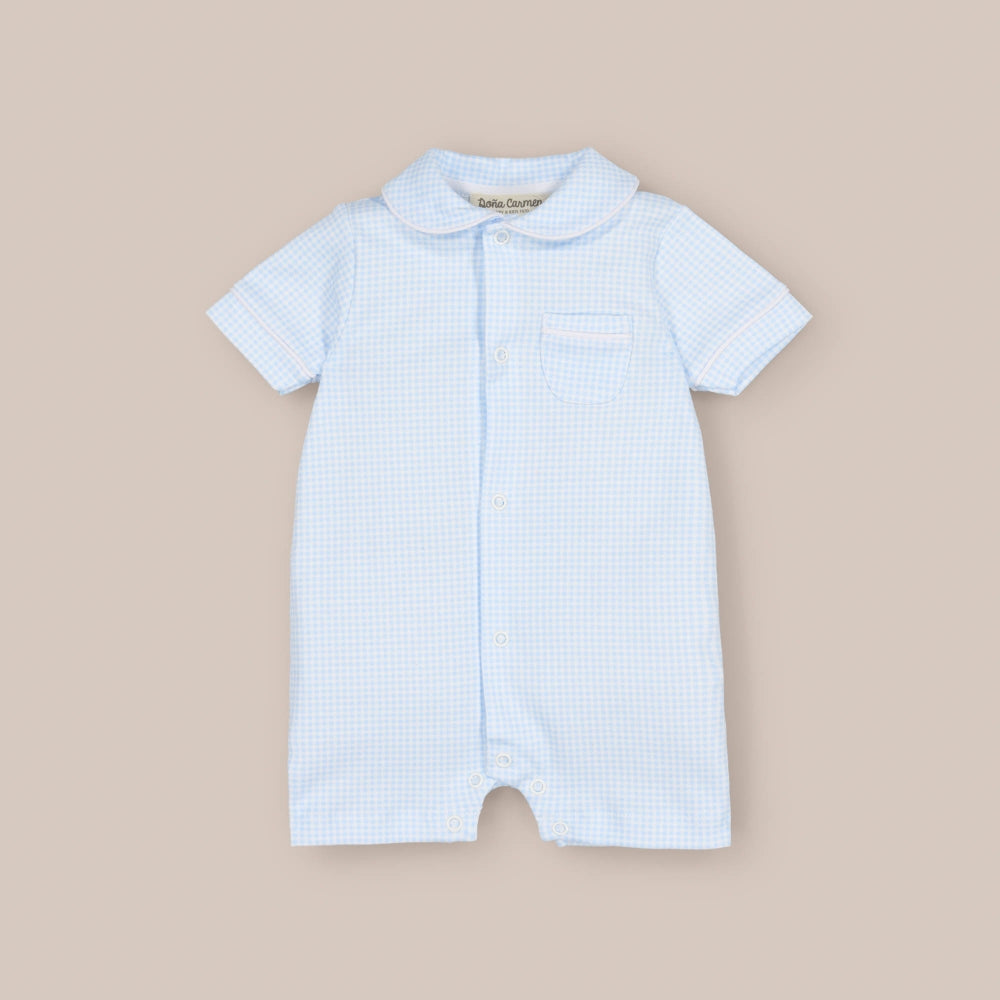 Pelele Bebe Corto Vichy