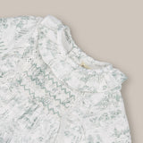baby dress set Smock Toile