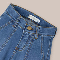 Pantalon Vaquero Niña Ancho Denim