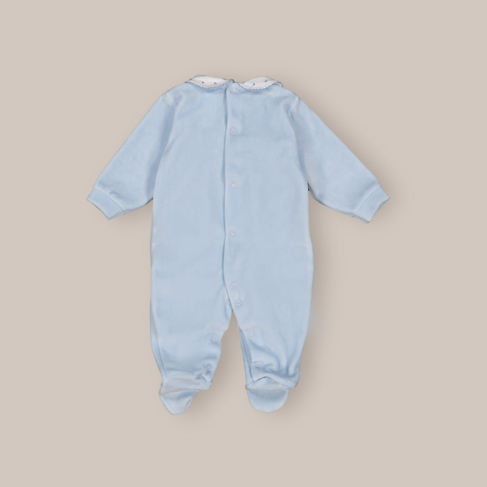Pijama Terciopelo Cuello