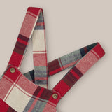 Pantaloni con bretelle di Natale