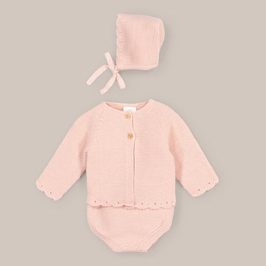 Conjunto Bebé  3Piezas Rose