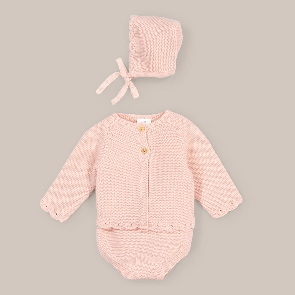 Conjunto Bebé  3Piezas Rose