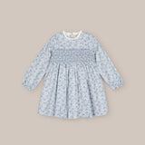 Vestido Nidos Tea Azul
