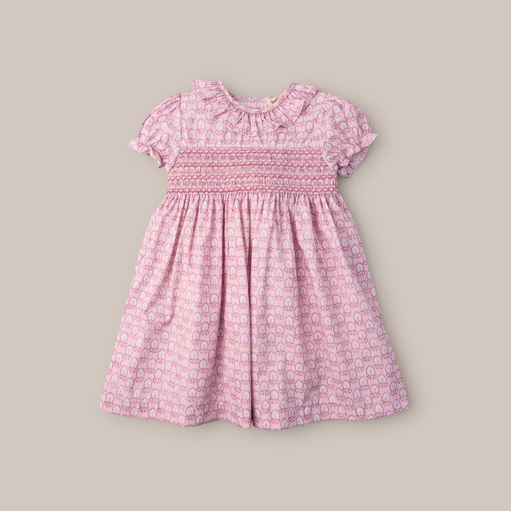 Vestido Niña Nidos Amir Rosa