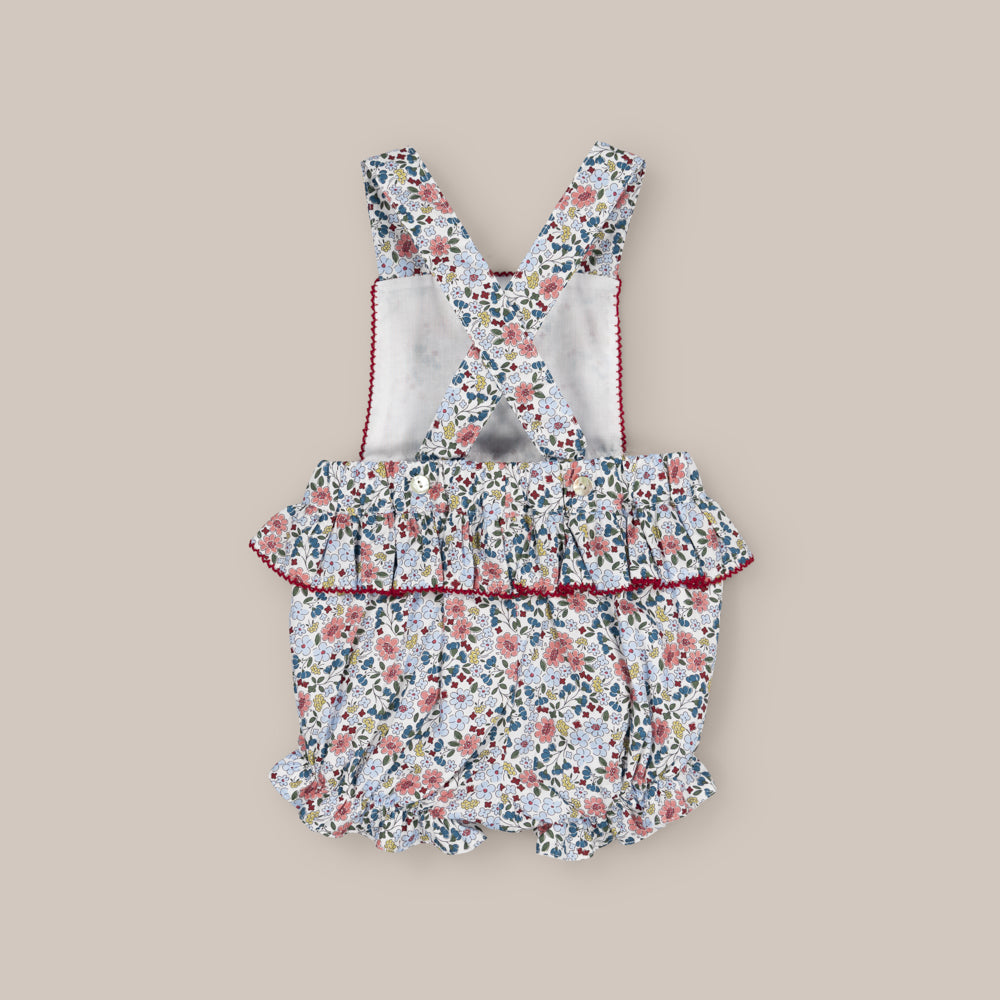 dungaree Baby Bloem Ruffle