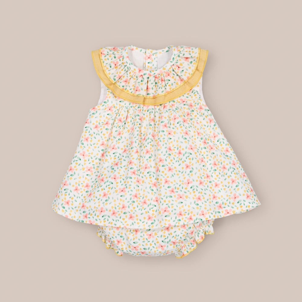 Baby dress set Corn