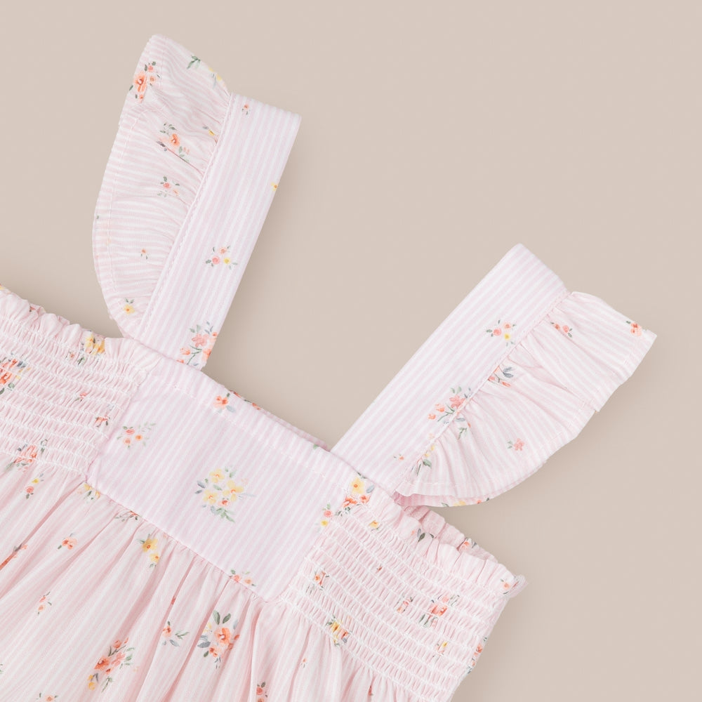 Baby bloomer Strap With  Bonnet Blume
