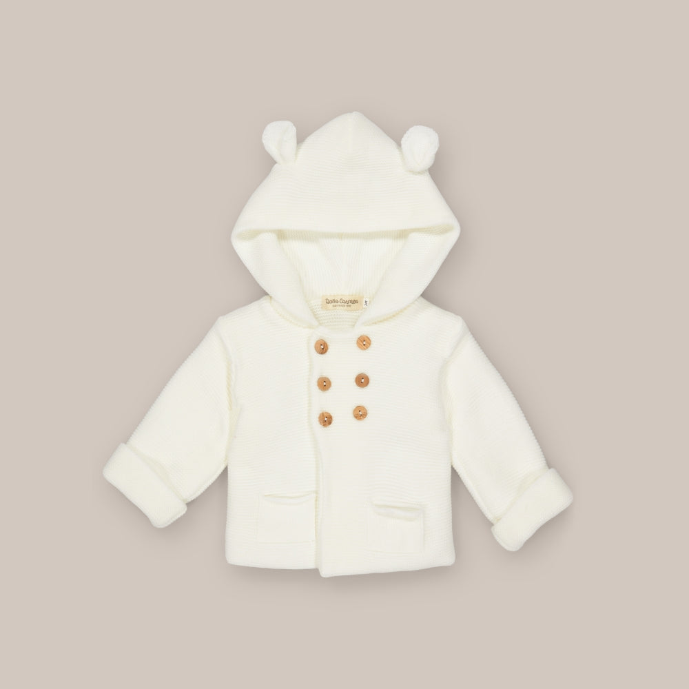 Chaqueton Bebé Orejitas Azul