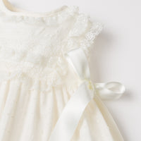 Baptism skirt plus silk capota